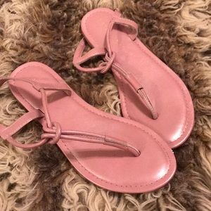 Lascana pink/blush sandals